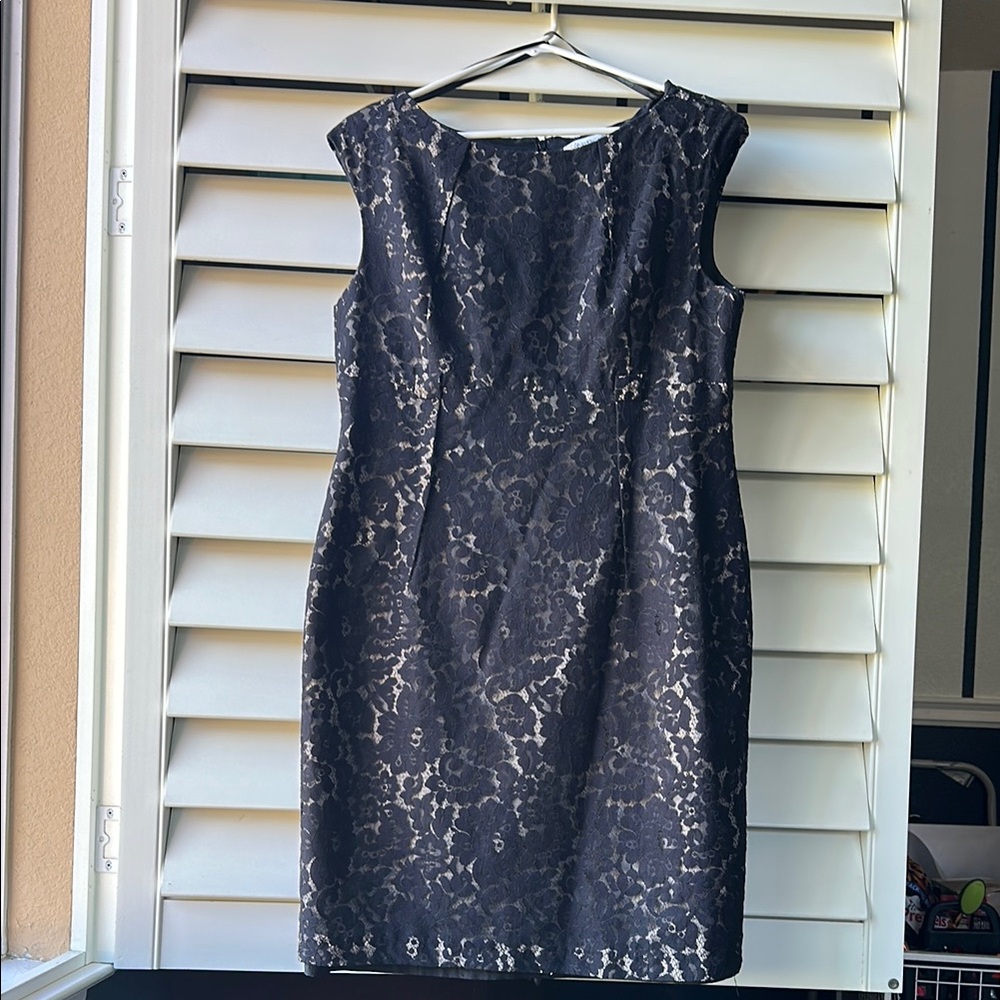 Elegant Black Lace Dress